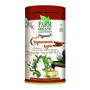 Farm Organic Cinnamon Latte Mix 100 g